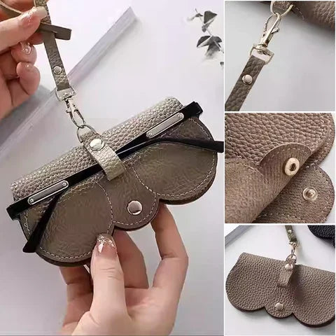 Fashion Leather Sunglasses Case