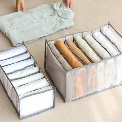 7 Compartment Clothes Organizer (Premium Quality)