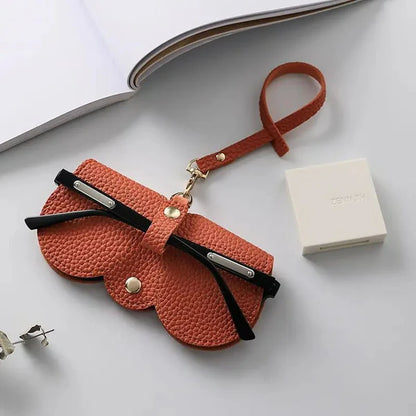 Fashion Leather Sunglasses Case